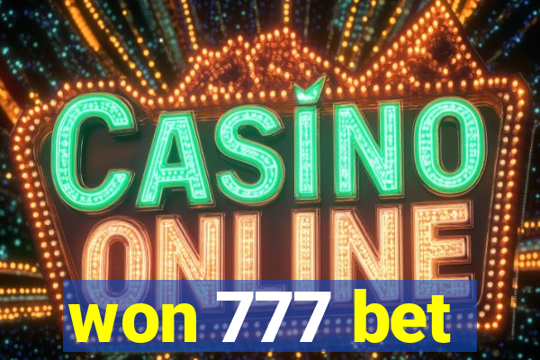 won 777 bet